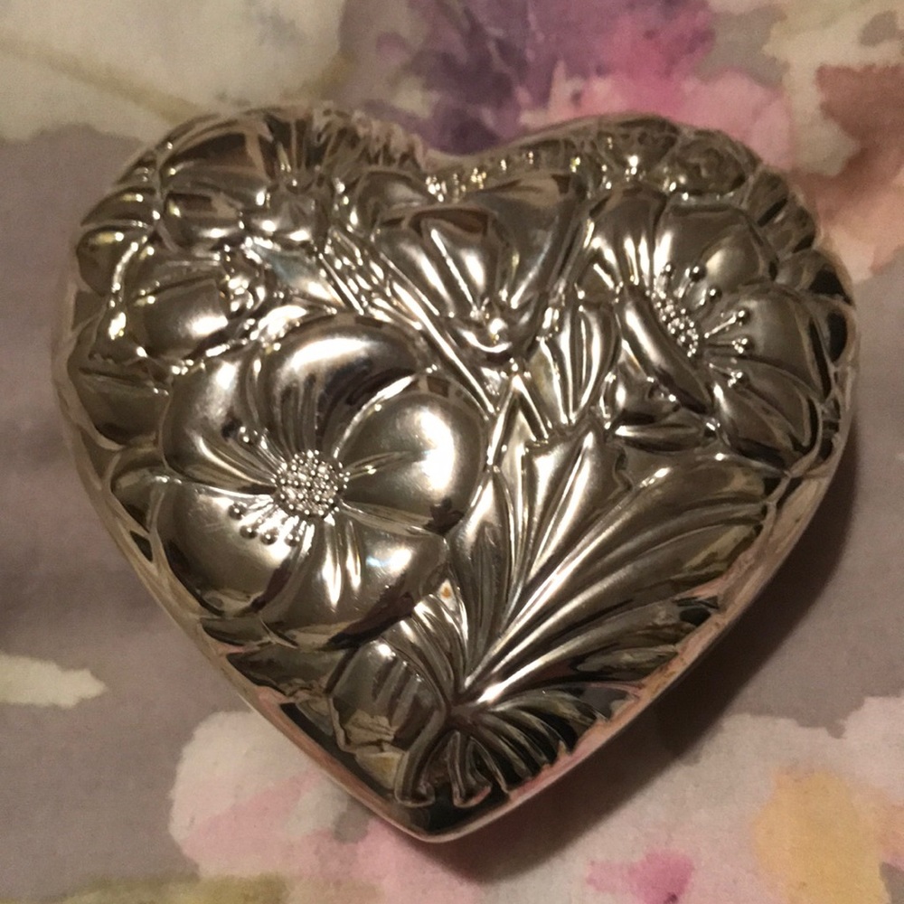Vintage International Silver-Plated trinket dish